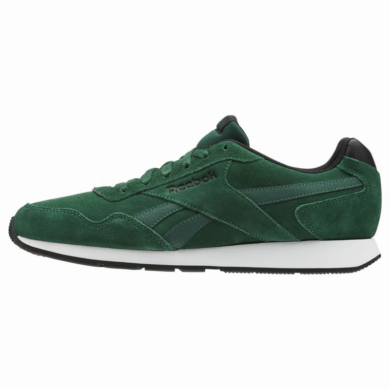 Reebok Royal Glide Tenisky Panske - Tmavo Zelene/Čierne/Biele RN2090HG